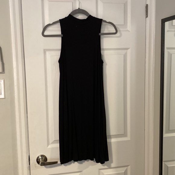 Silence and Noise black mock neck sleeveless dress, black, xs - Picture 5 of 5
